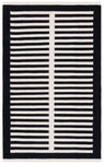 Safavieh Striped Kilim 806 Rug, STK806 - Ivory / Black