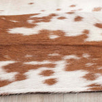 Safavieh Studio Leather 169 Rug, STL169 - Ivory / Tan