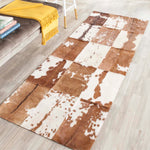 Safavieh Studio Leather 169 Rug, STL169 - Ivory / Tan