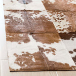 Safavieh Studio Leather 169 Rug, STL169 - Ivory / Tan