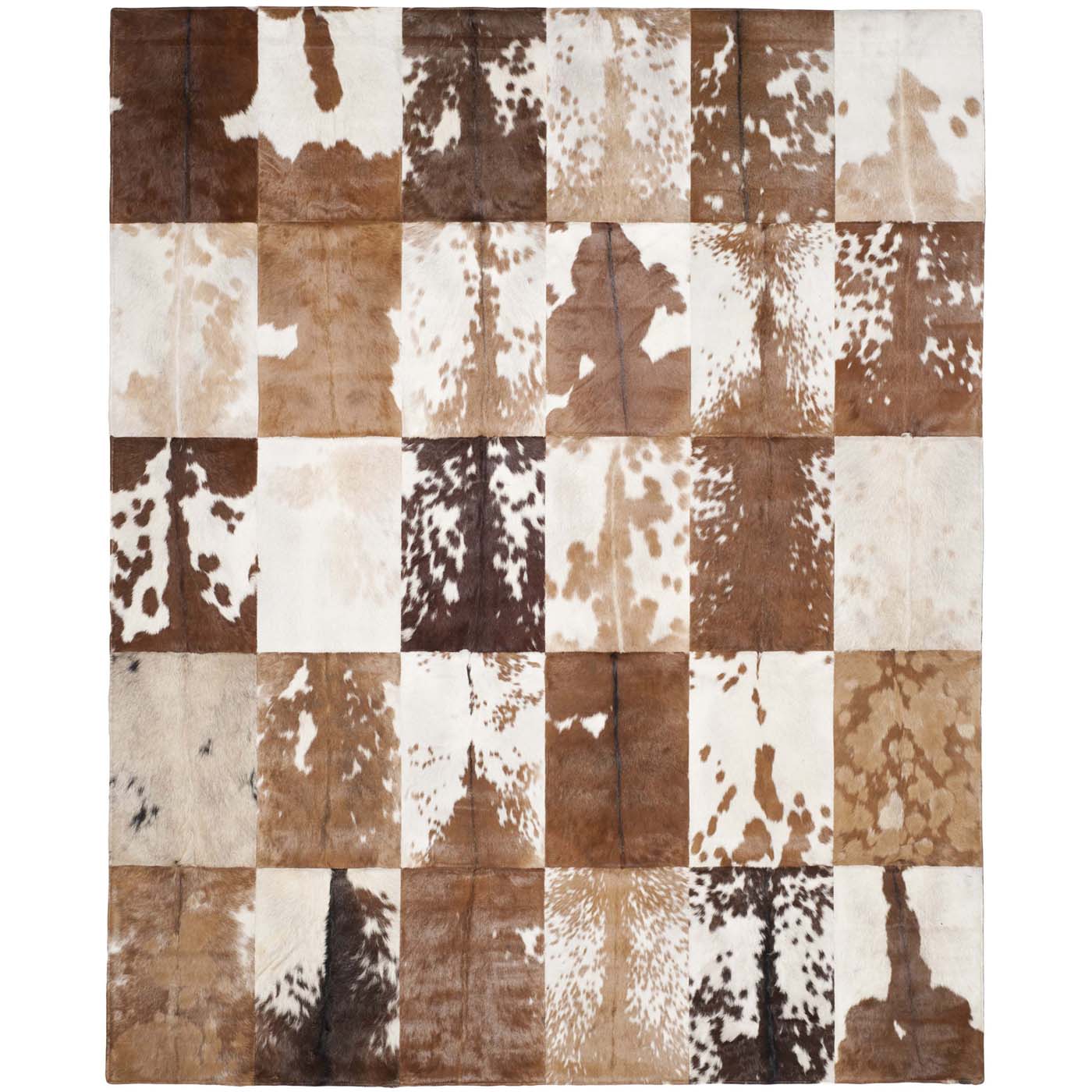 Safavieh Studio Leather 169 Rug, STL169 - Ivory / Tan