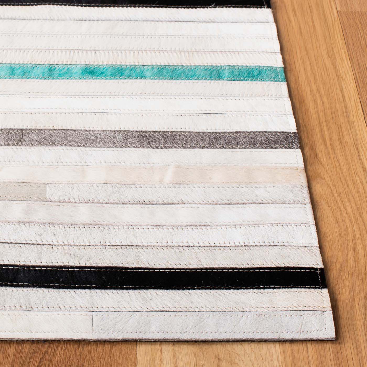 Safavieh Studio Leather 171 Rug, STL171 - Grey / Multi