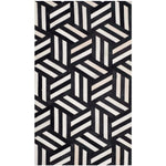 Safavieh Studio Leather 219 Rug, STL219 - Ivory / Black