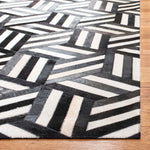 Safavieh Studio Leather 219 Rug, STL219 - Ivory / Black