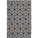 Safavieh Studio Leather 219 Rug, STL219 - Ivory / Black