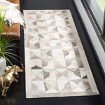 Safavieh Studio Leather 224 Rug, STL224 - Grey / Ivory