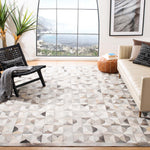 Safavieh Studio Leather 224 Rug, STL224 - Grey / Ivory