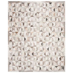 Safavieh Studio Leather 224 Rug, STL224 - Grey / Ivory