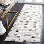 Safavieh Studio Leather 227 Rug, STL227 - Ivory / Grey