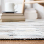 Safavieh Studio Leather 227 Rug, STL227 - Ivory / Grey