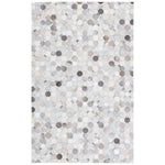 Safavieh Studio Leather 227 Rug, STL227 - Ivory / Grey