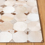 Safavieh Studio Leather 228 Rug, STL228 - Ivory / Brown