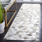 Safavieh Studio Leather 229 Rug, STL229 - Ivory / Grey