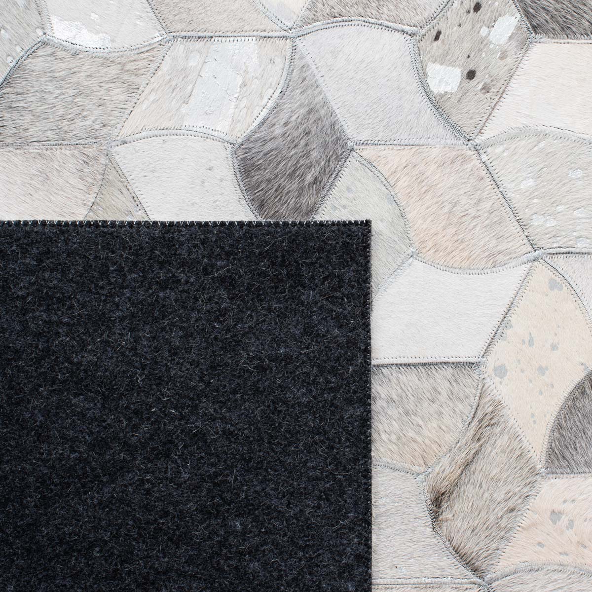 Safavieh Studio Leather 229 Rug, STL229 - Ivory / Grey