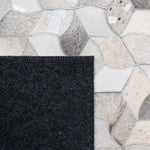 Safavieh Studio Leather 229 Rug, STL229 - Ivory / Grey