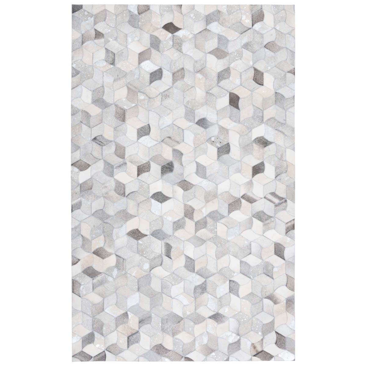 Safavieh Studio Leather 229 Rug, STL229 - Ivory / Grey