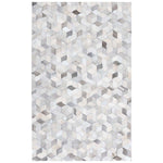 Safavieh Studio Leather 229 Rug, STL229 - Ivory / Grey