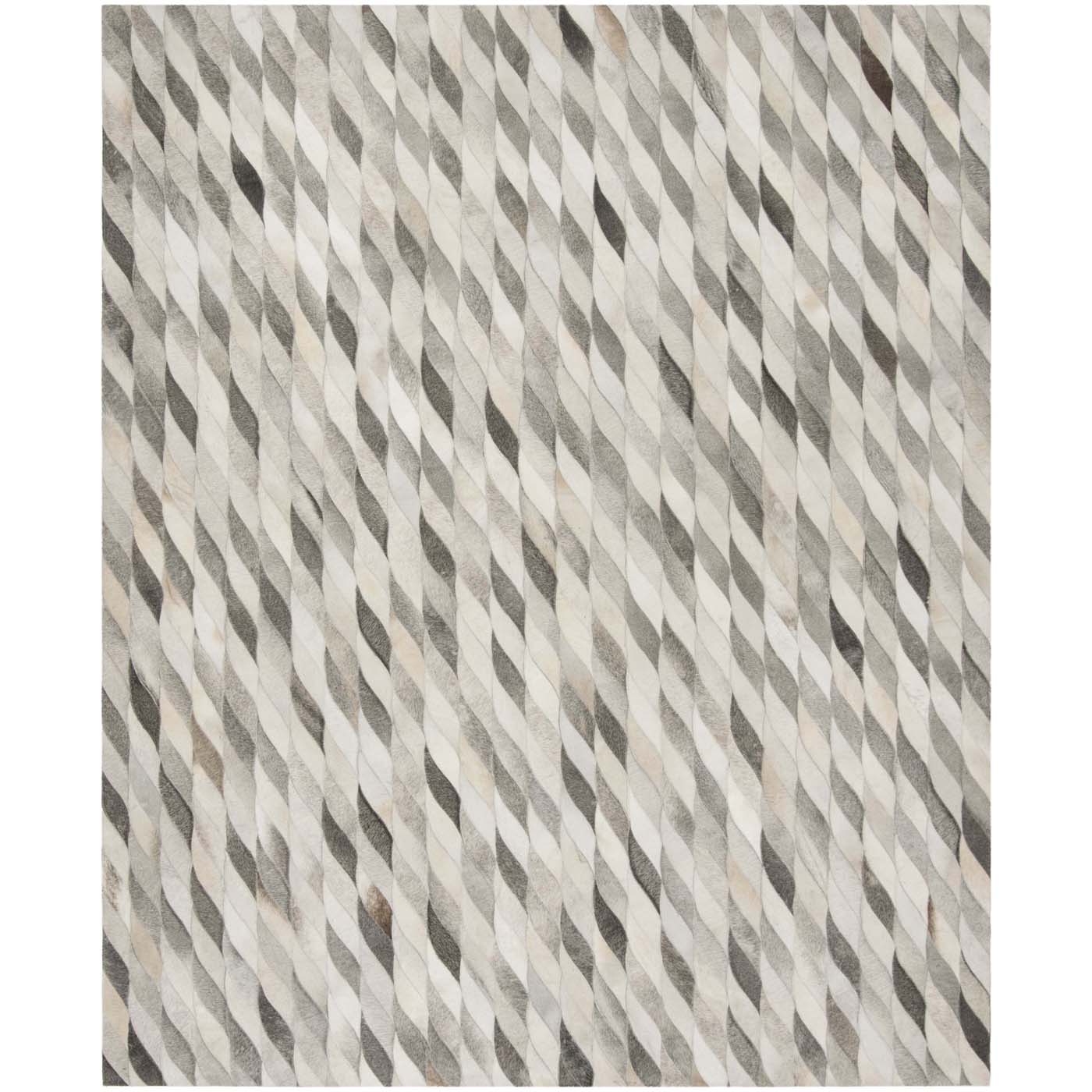 Safavieh Studio Leather 701 Rug, STL701 - Ivory / Grey