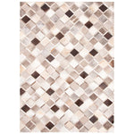 Safavieh Studio Leather 807 Rug, STL807 - Ivory / Grey