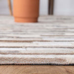 Safavieh Studio Leather 809 Rug, STL809 - Ivory / Grey