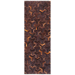 Safavieh Studio Leather 817 Rug, STL817 - Brown / Light Brown