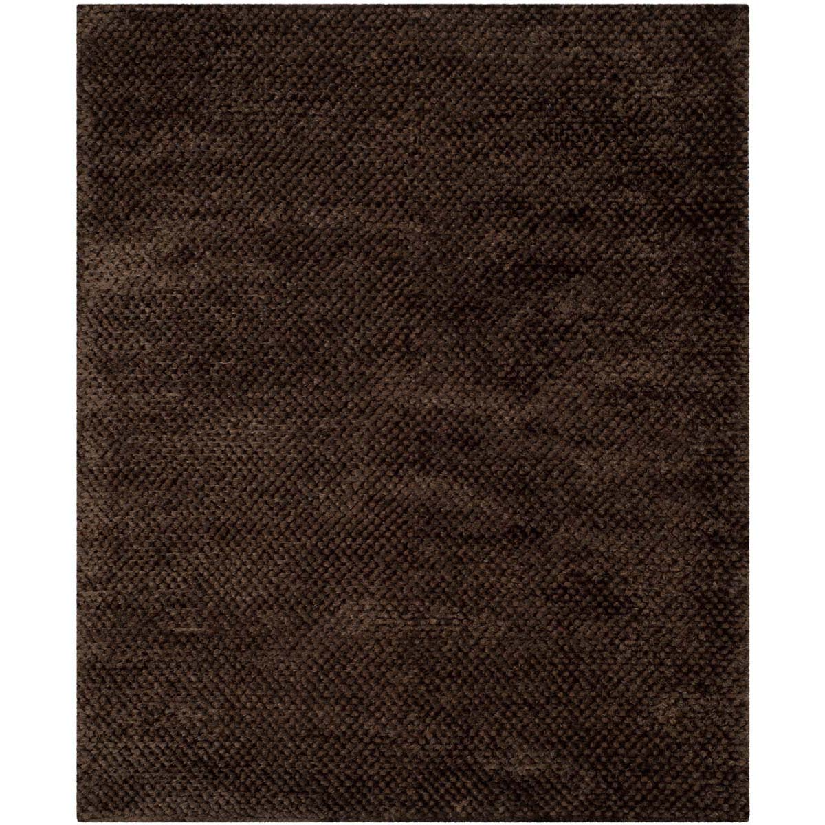 Safavieh Saint Tropez Shag 641 Rug, STS641 - Chocolate