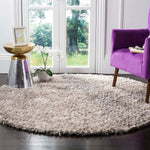 Safavieh Saint Tropez Shag 641 Rug, STS641 - Silver