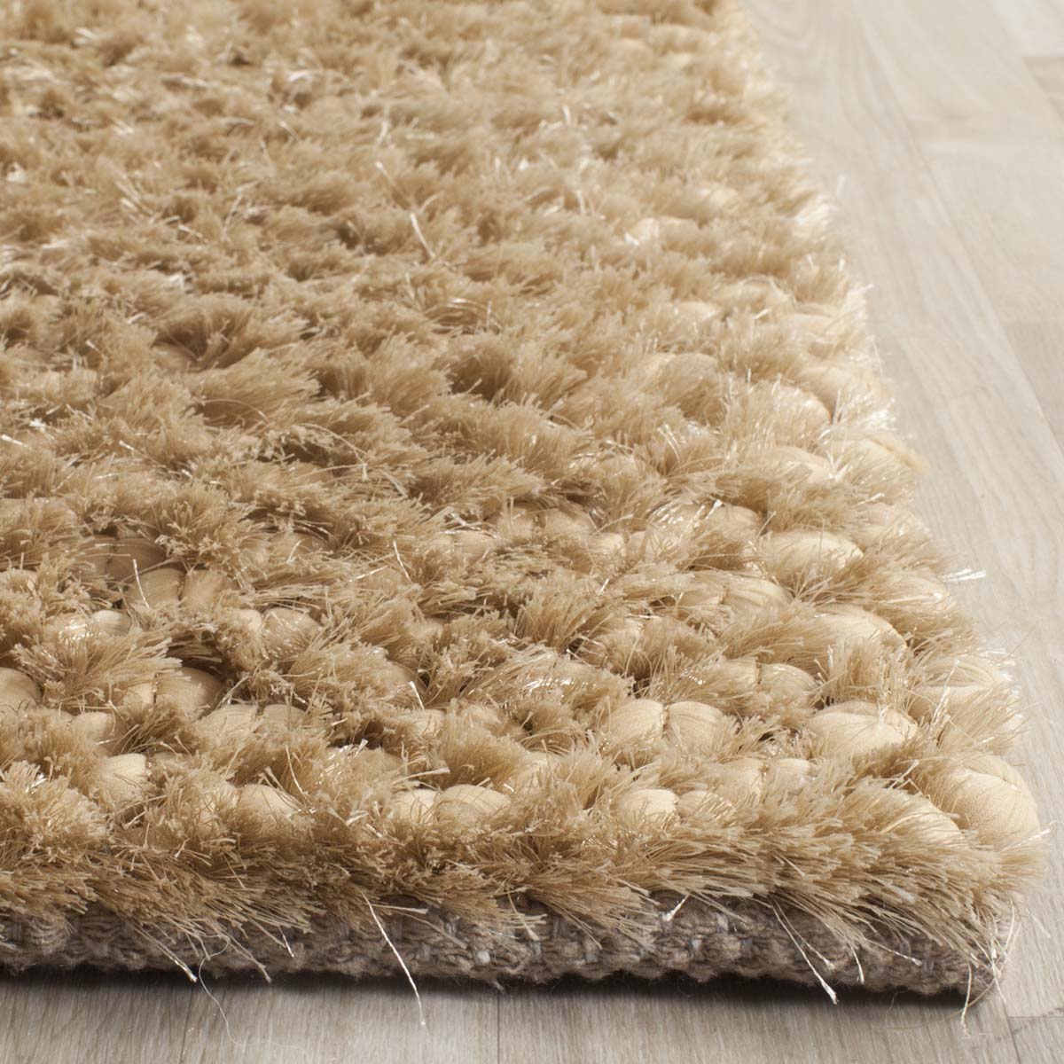 Safavieh Saint Tropez Shag 641 Rug, STS641 - Taupe