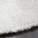 Safavieh Saint Tropez Shag 641 Rug, STS641 - Snow White