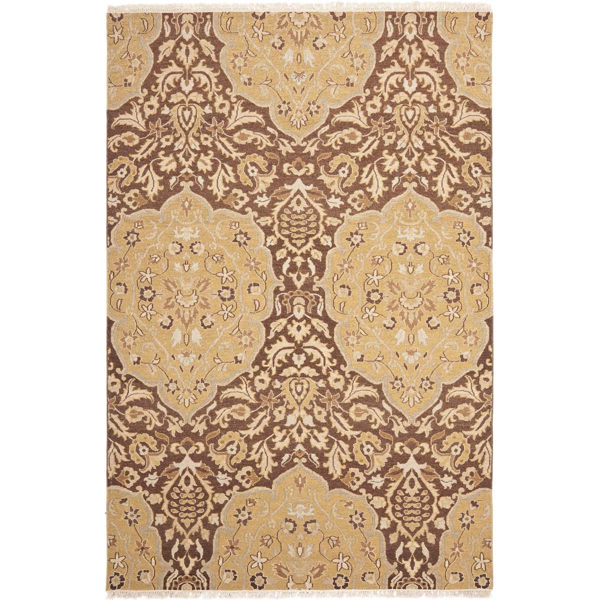Safavieh Sumak 421 Rug, SUM421 - Brown / Gold