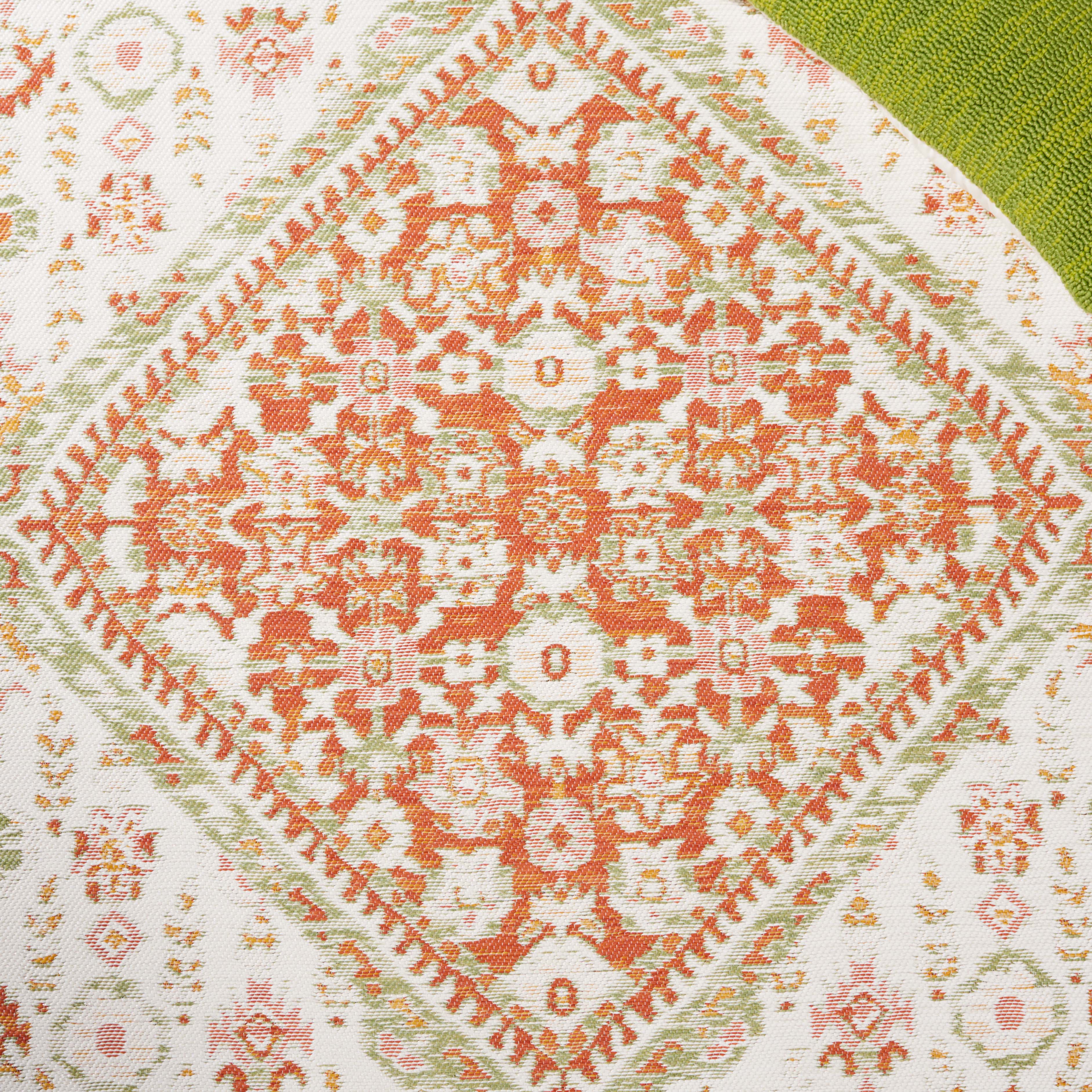 Safavieh Sunrise 620 Rug, SUN620 - Ivory / Rust Sage