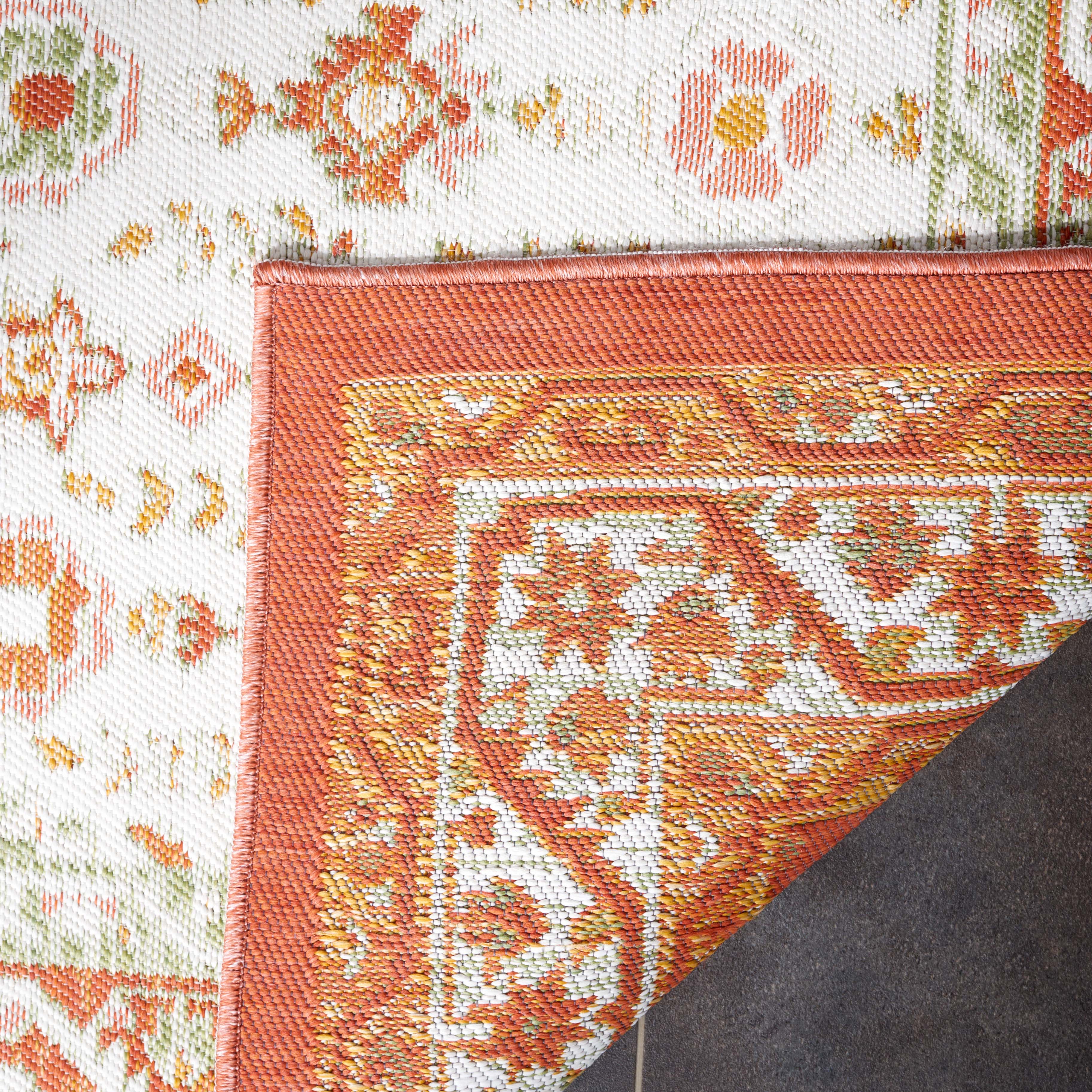 Safavieh Sunrise 620 Rug, SUN620 - Ivory / Rust Sage