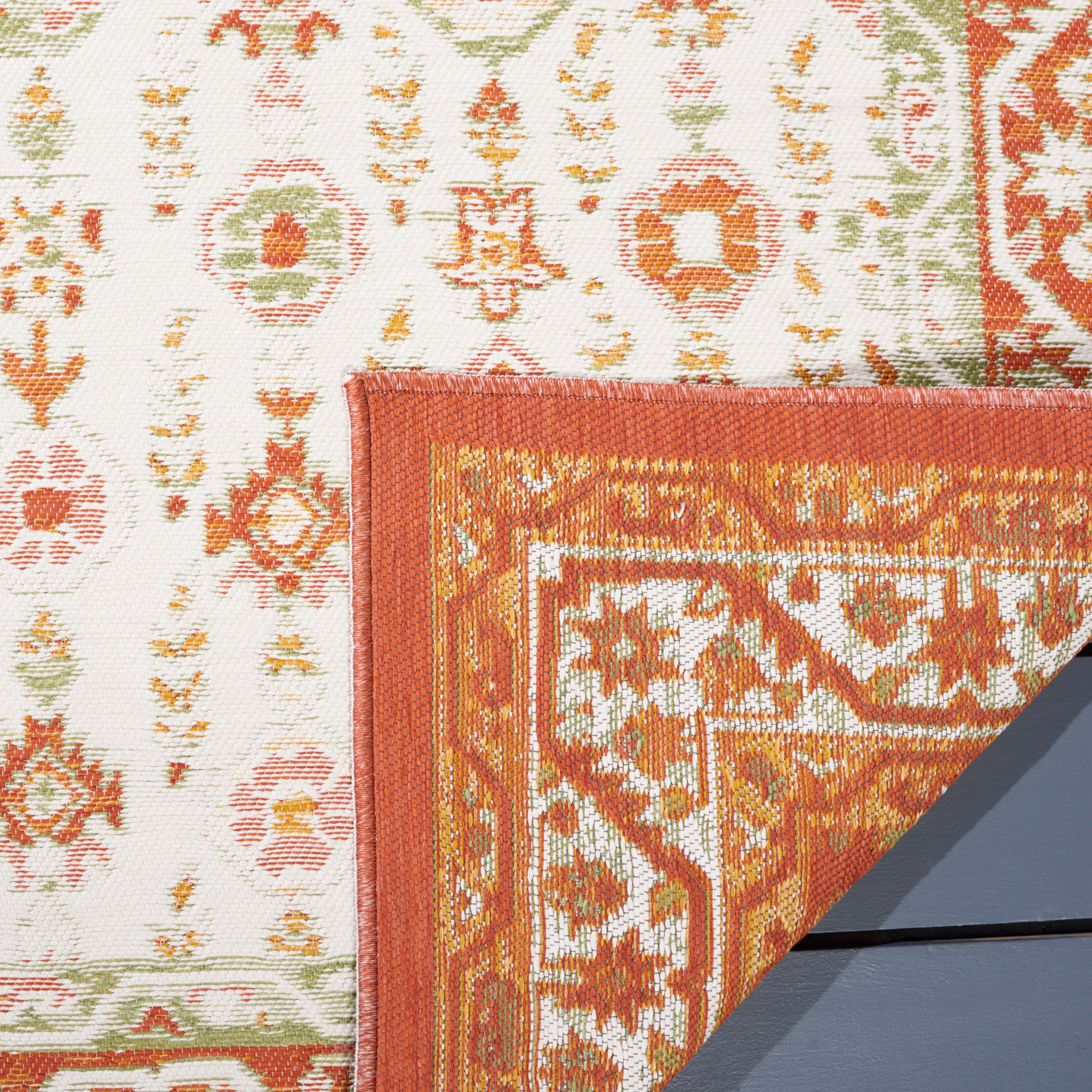 Safavieh Sunrise 620 Rug, SUN620 - Ivory / Rust Sage