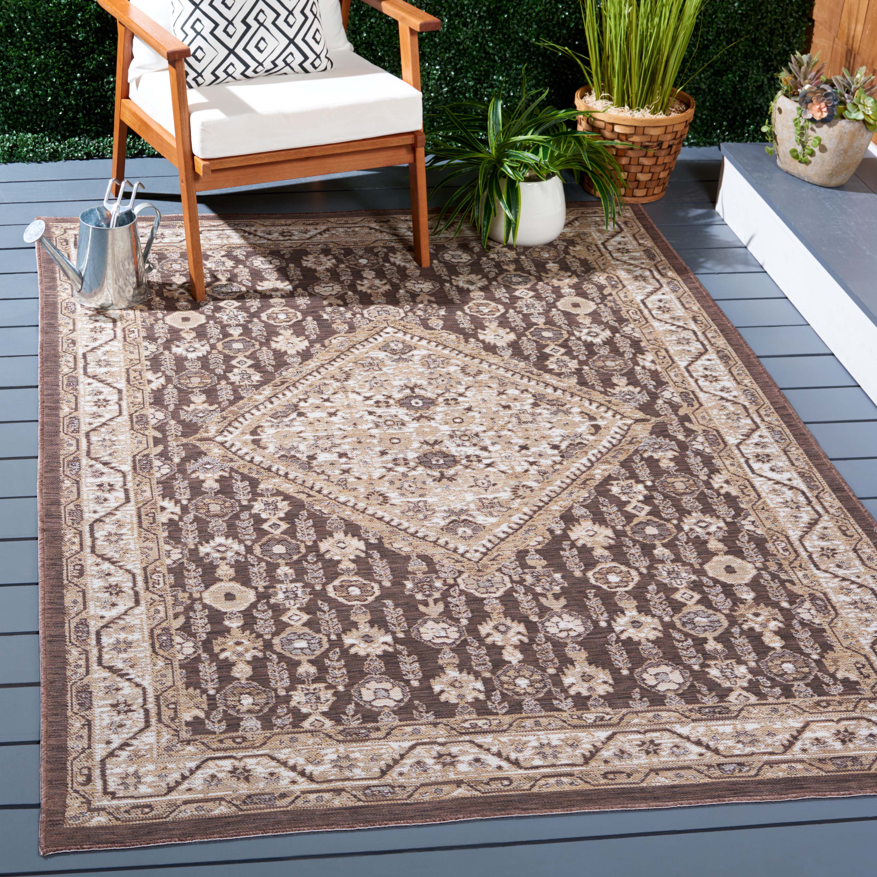 Safavieh Sunrise 620 Rug, SUN620 - Grey / Beige Black