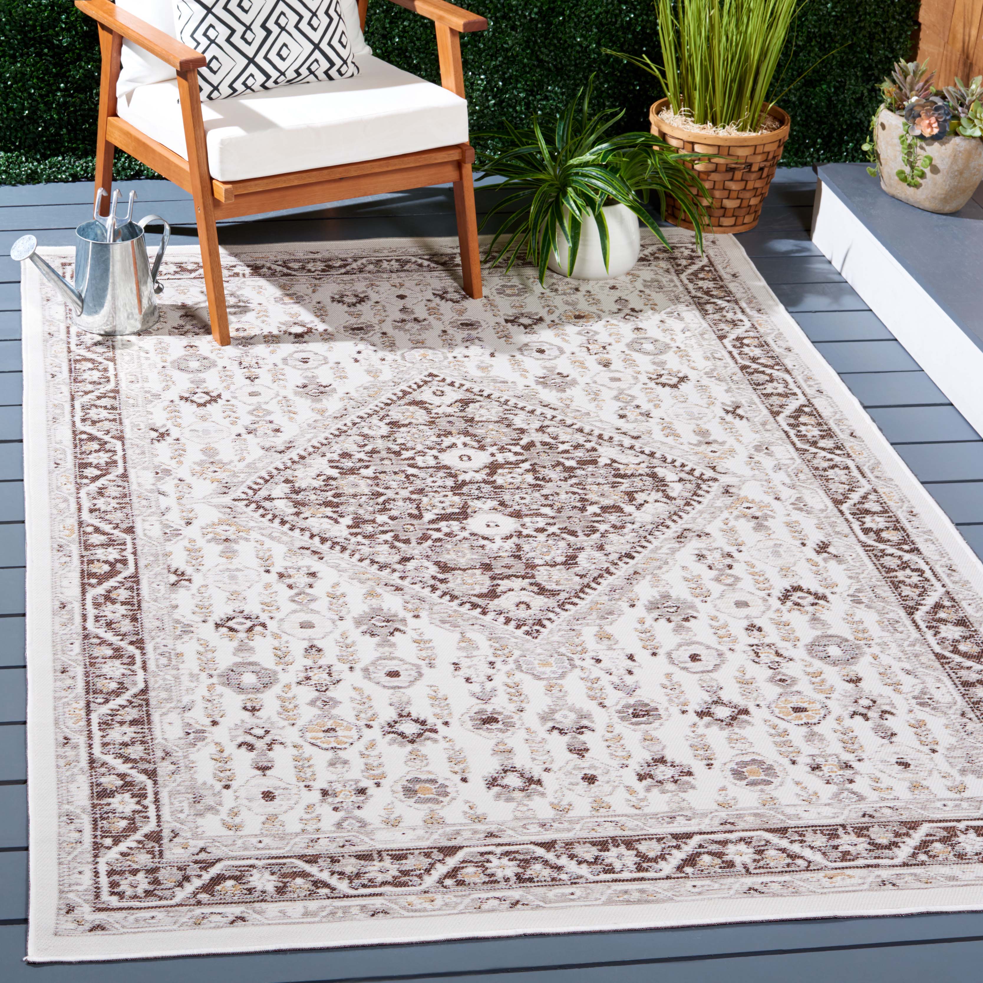 Safavieh Sunrise 620 Rug, SUN620 - Grey / Beige Black