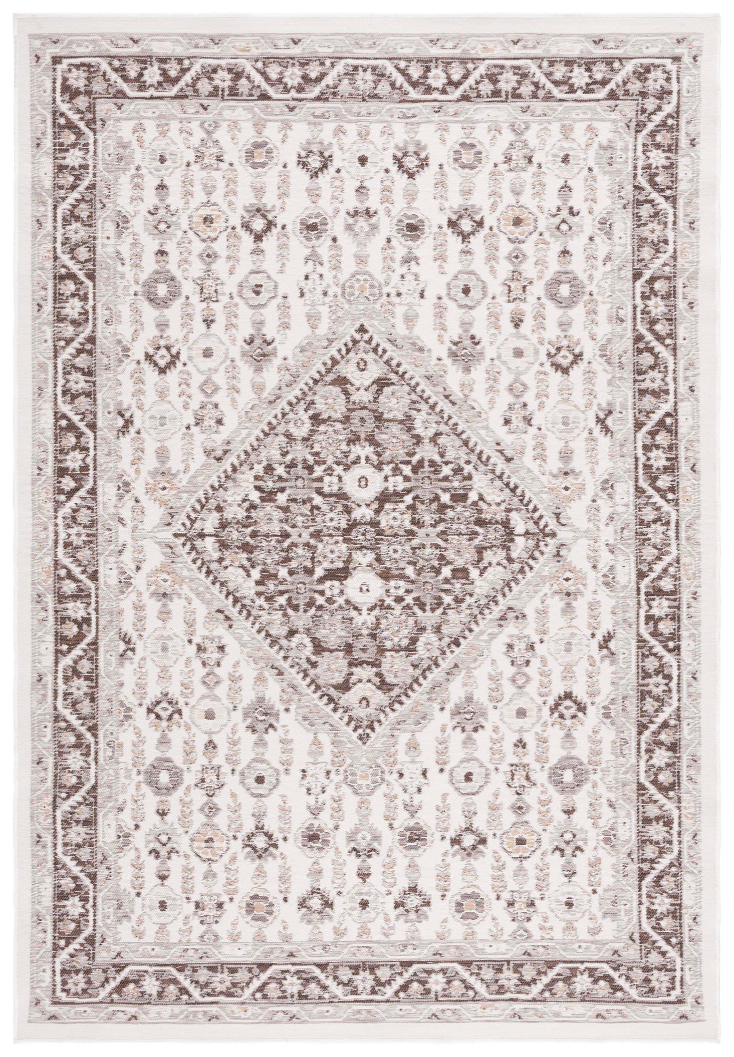 Safavieh Sunrise 620 Rug, SUN620 - Grey / Beige Black