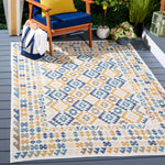 Safavieh Sunrise 622 Rug, SUN622 - Ivory / Blue Gold