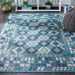 Safavieh Sunrise 622 Rug, SUN622 - Grey / Blue Ivory
