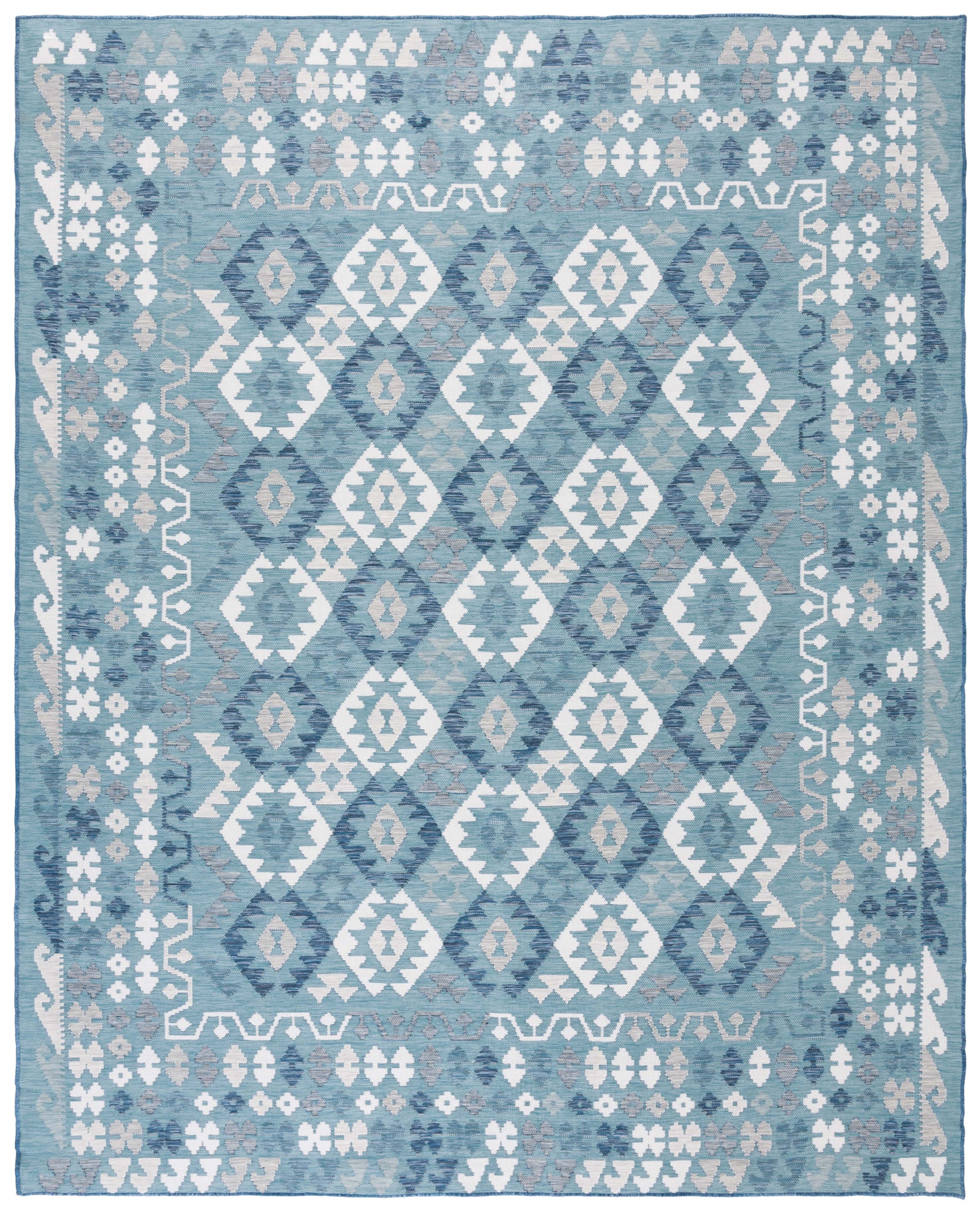 Safavieh Sunrise 622 Rug, SUN622 - Grey / Blue Ivory