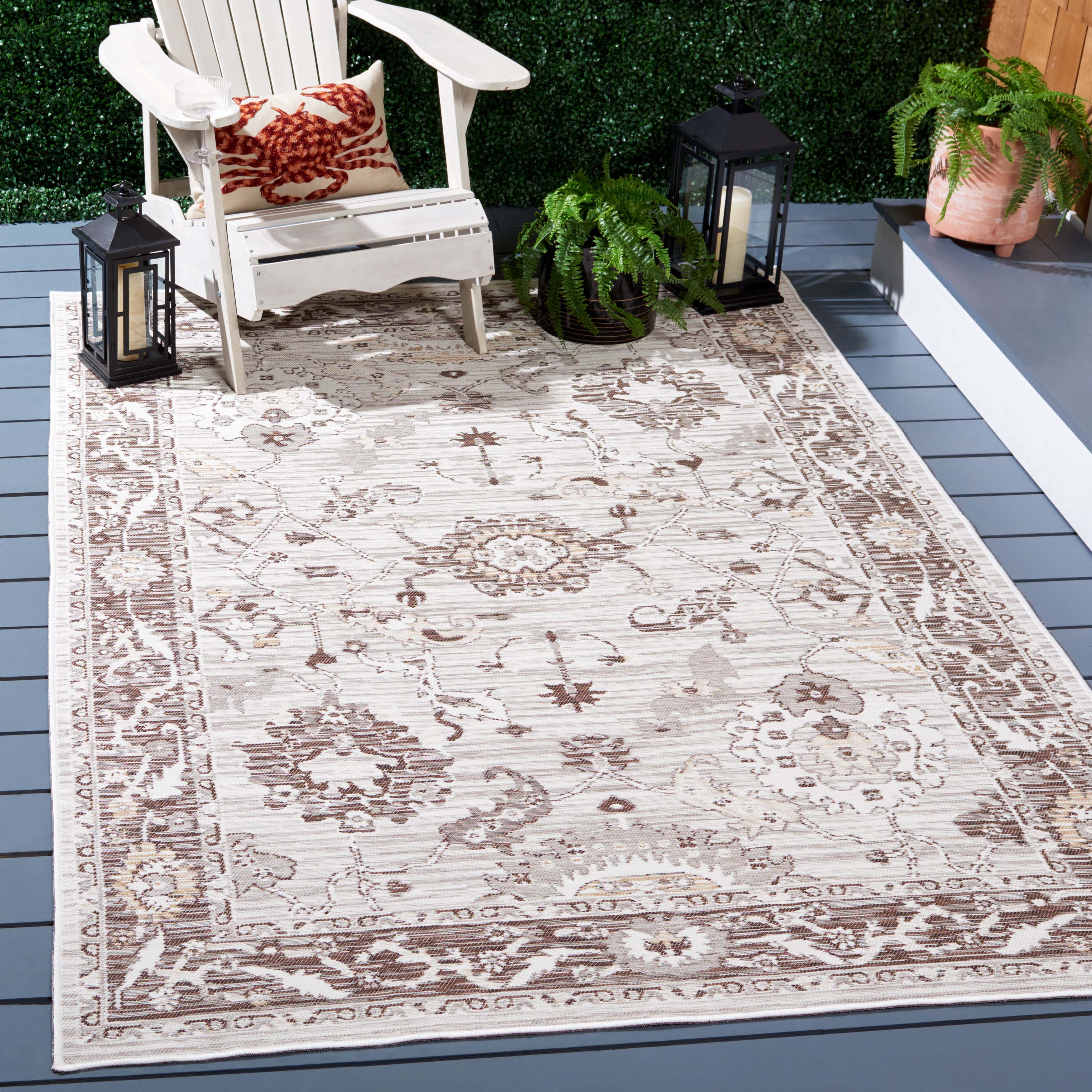 Safavieh Sunrise 624 Rug, SUN624 - Grey / Beige Black