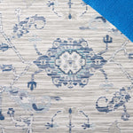 Safavieh Sunrise 624 Rug, SUN624 - Grey / Blue Ivory