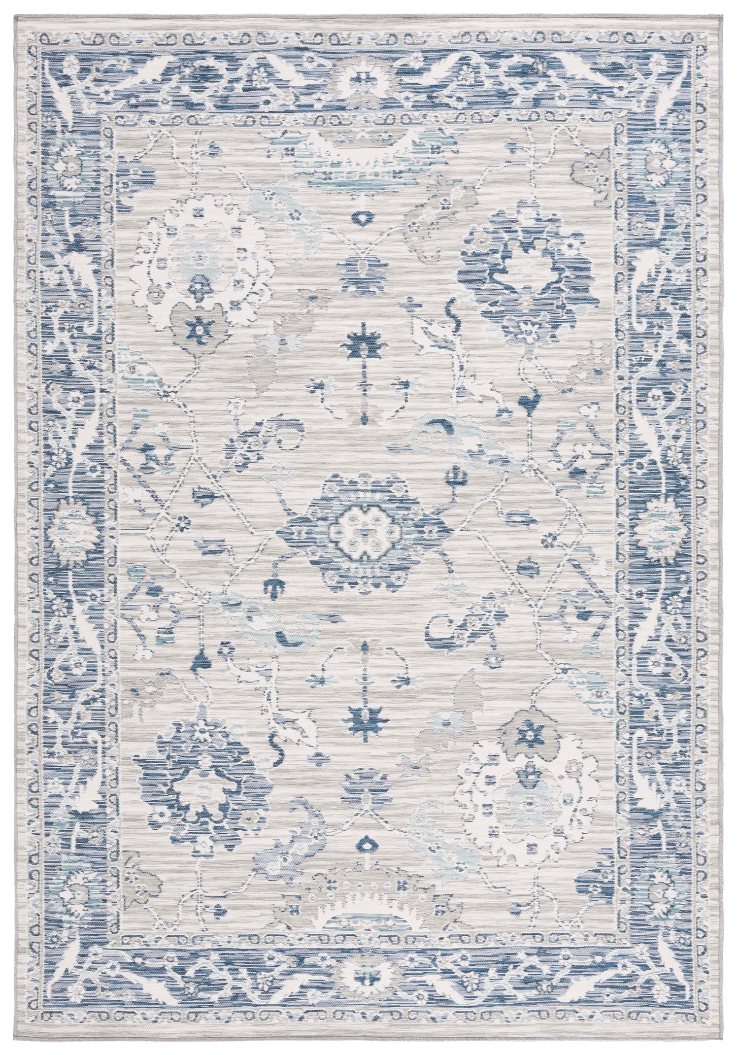 Safavieh Sunrise 624 Rug, SUN624 - Grey / Blue Ivory
