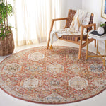 Safavieh Silverado 108 Rug, SVD108 - Rust / Blue