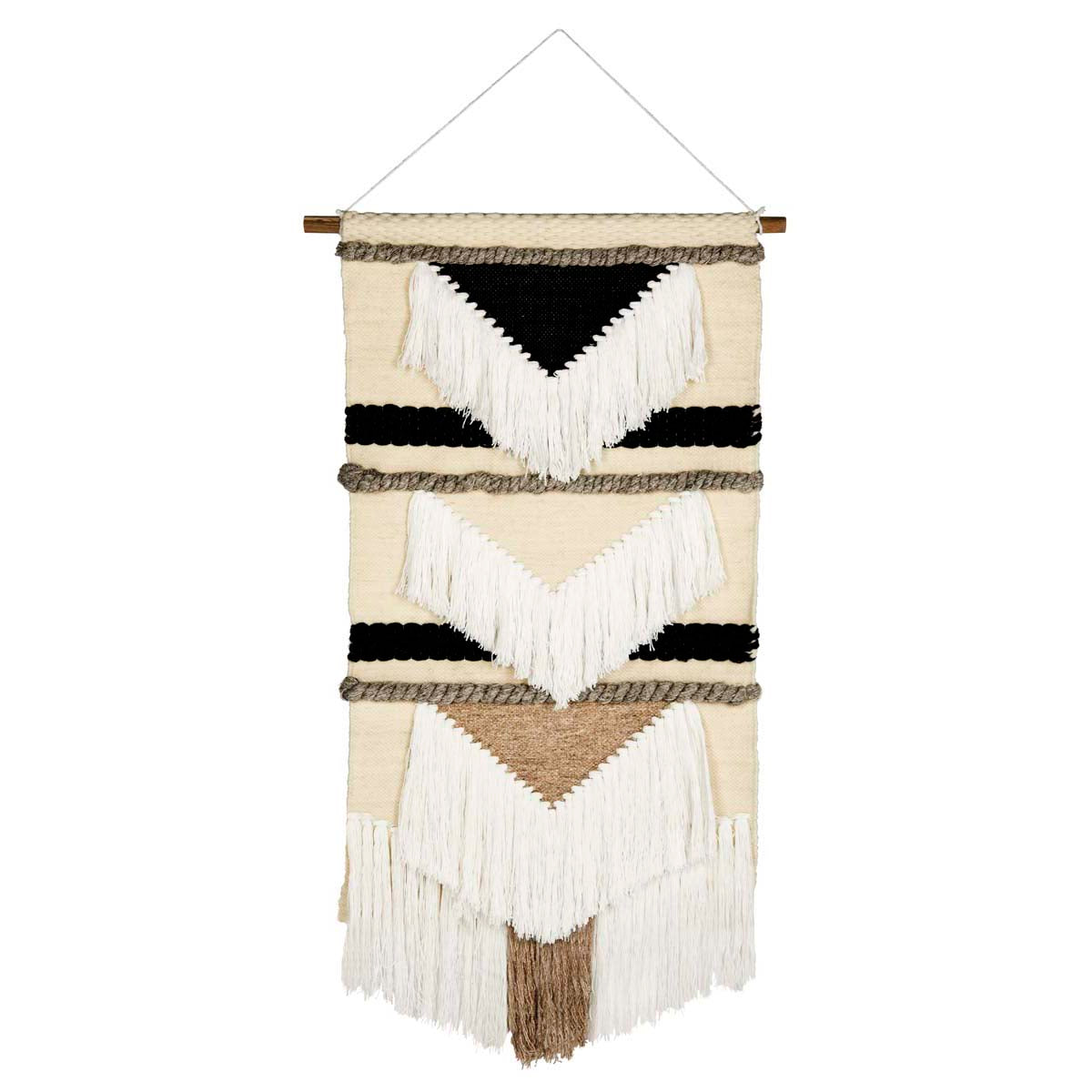 Safavieh Sedona Woven Wall Art 118 Black White