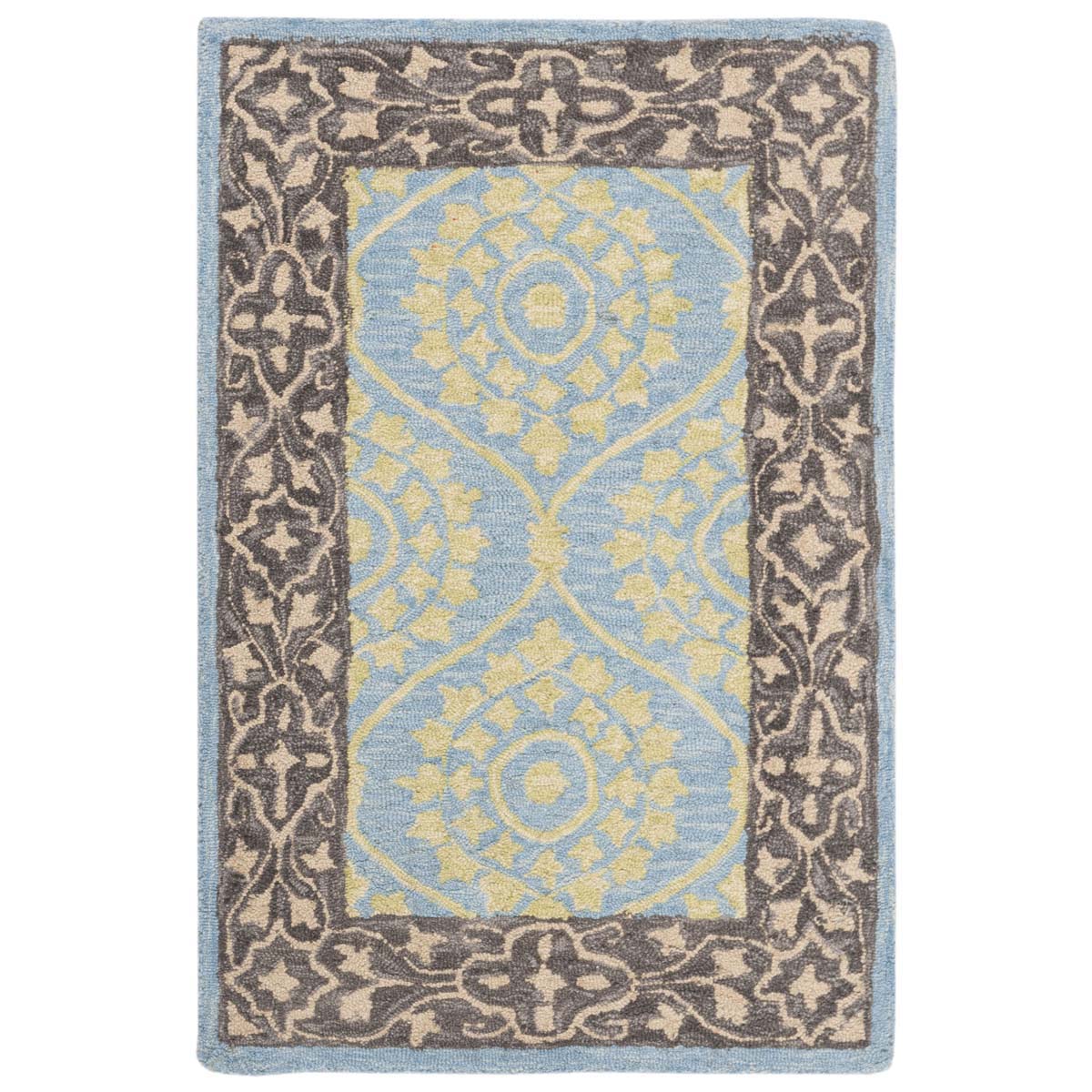 Safavieh Suzani 104 Rug, SZN104 - Chocolate / Yellow