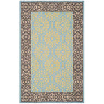 Safavieh Suzani 104 Rug, SZN104 - Chocolate / Yellow