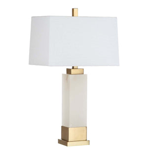 Safavieh Rozella Alabaster 29.5 Inch H Table Lamp , TBL4006