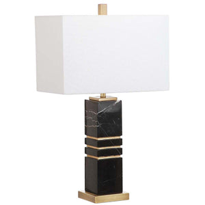 Safavieh Jaxton Marble 27.5 Inch H Table Lamp , TBL4007