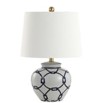 Safavieh Anders Table Lamp, TBL4188 - White/Blue