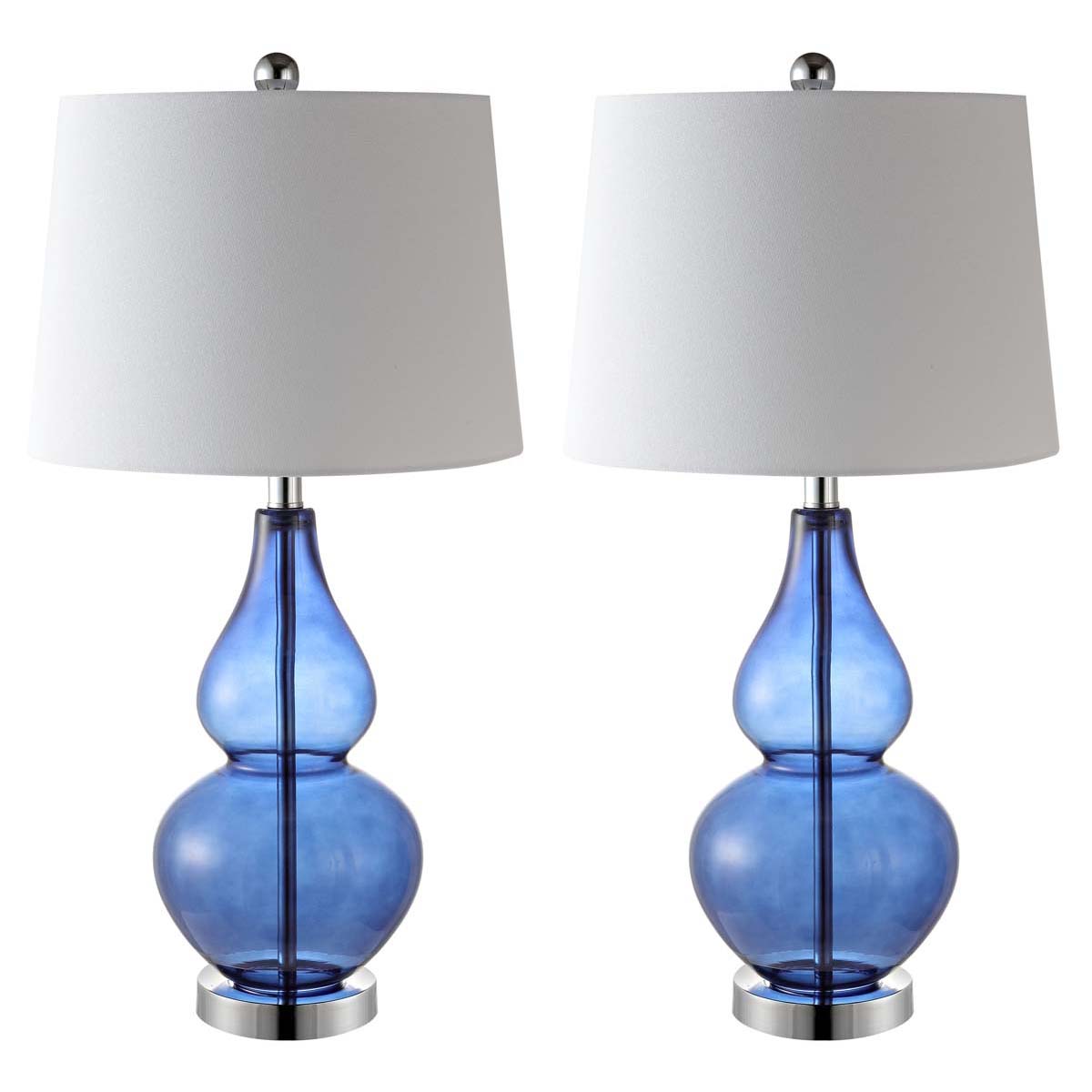 Blue/Chrome (Set of 2) - Blue/Chrome (Set of 2)